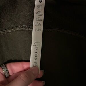 Lululemon Athletica Olive Green Top